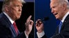 Biden and Trump tied in Virginia, polls say