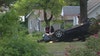 Car overturns near church in Prince George’s County
