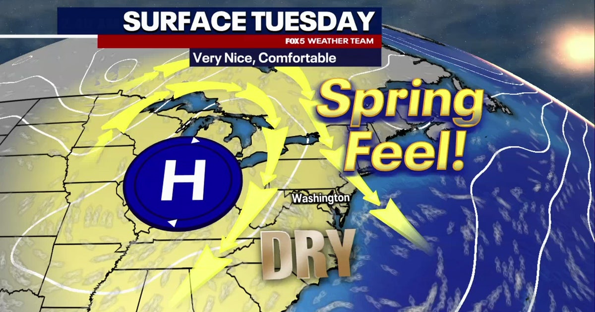 Sunny, warm, and beautiful Tuesday; temperatures in the 90s later in ...
