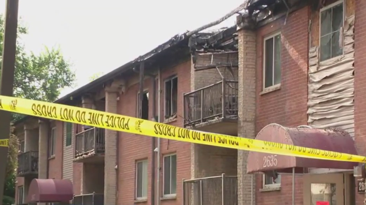 'This was home': Residents devastated after blaze sparked by fireworks guts DC apartment building