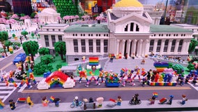 LEGO Pride Parade on display in DC area