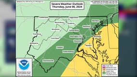 Severe weather risk for DC area Thursday after tornadoes in VA, MD