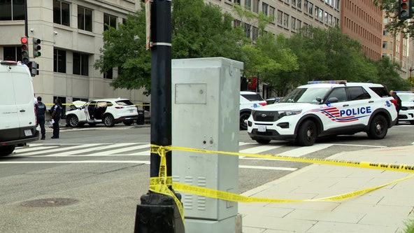 Woman found dead in stolen car after driver crashes into DC Attorney General's Office