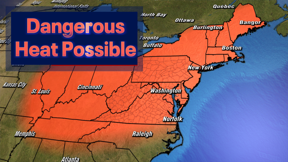 Extreme heat wave could bring triple-digit temperatures to DC next week