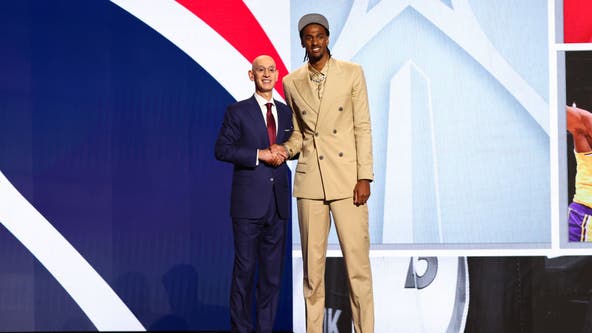 Wizards pick Alexandre Sarr second overall in 2024 NBA Draft