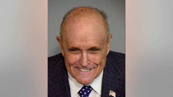Rudy Giuliani's mugshot released as he's accused in Arizona's fake electors scheme