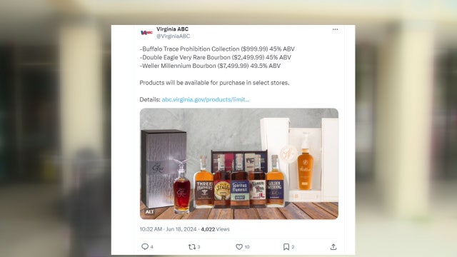 Virginia bourbon-lovers jump at chance to buy rare bottles