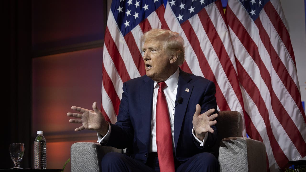 Trump at NABJ: What he said about ‘Black jobs,’ ‘childless cat ladies’ and Kamala’s racial identity