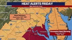 Dangerous heat, humidity across DC region Friday; evening storms possible