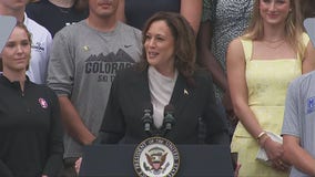 Vice President Kamala Harris praises Biden's 'unmatched' legacy in first public comments