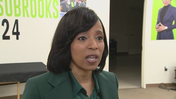 Angela Alsobrooks talks Kamala Harris, Senate race