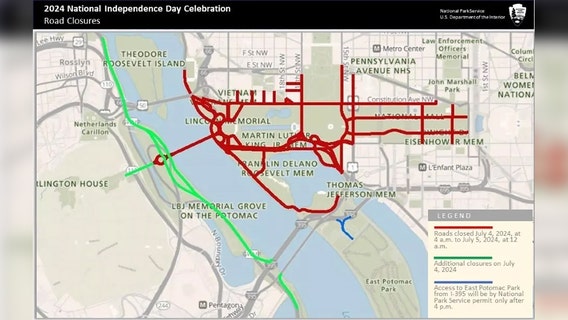 National Mall Fourth of July fireworks: Some changes this year, officials say