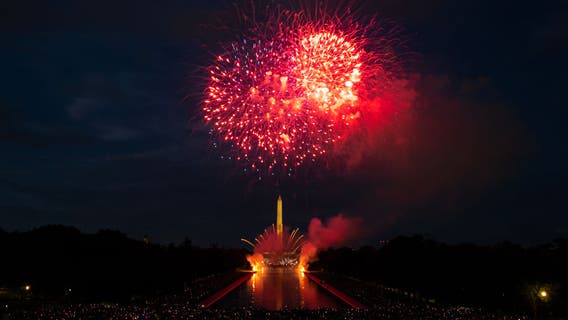 Where to watch fireworks on 4th of July in DC, Maryland & Virginia
