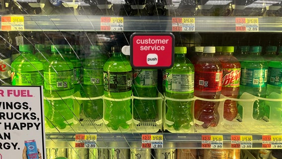 CVS locks up cold drinks in downtown Silver Spring to prevent theft