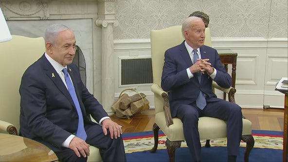 Israel’s Netanyahu meets with Biden amid protests; meetings with Harris, Trump ahead