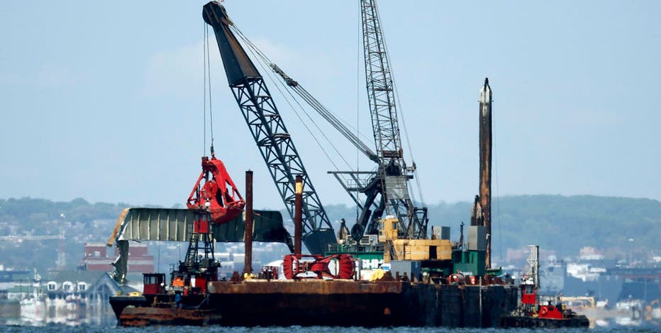 Maryland approves $50.3 million emergency contract for Baltimore Key Bridge debris removal