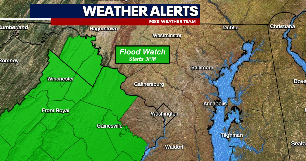 Severe thunderstorm, flash flood warnings issued for DC area | FOX 5 DC
