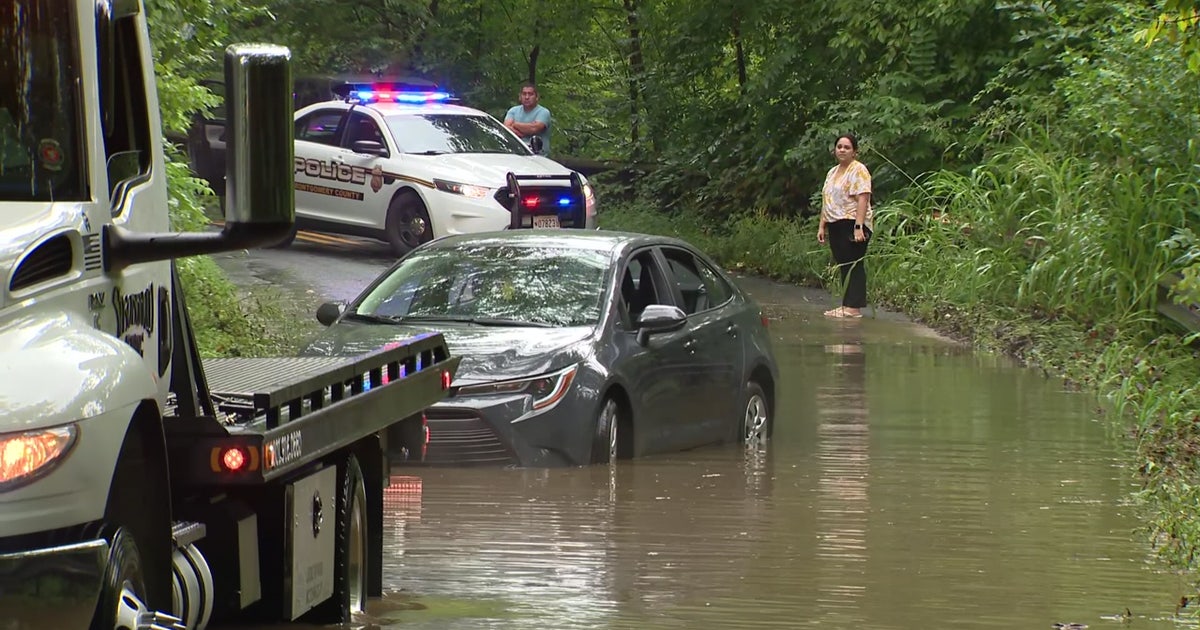 Debby’s remnants flood roadways, strand vehicles in Maryland | FOX 5 DC