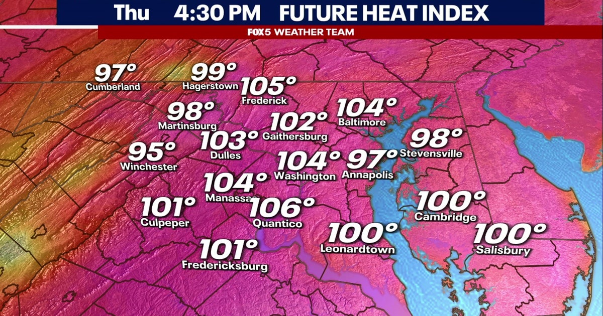 DC heat advisory issued Thursday with temperatures near 100 degrees ...