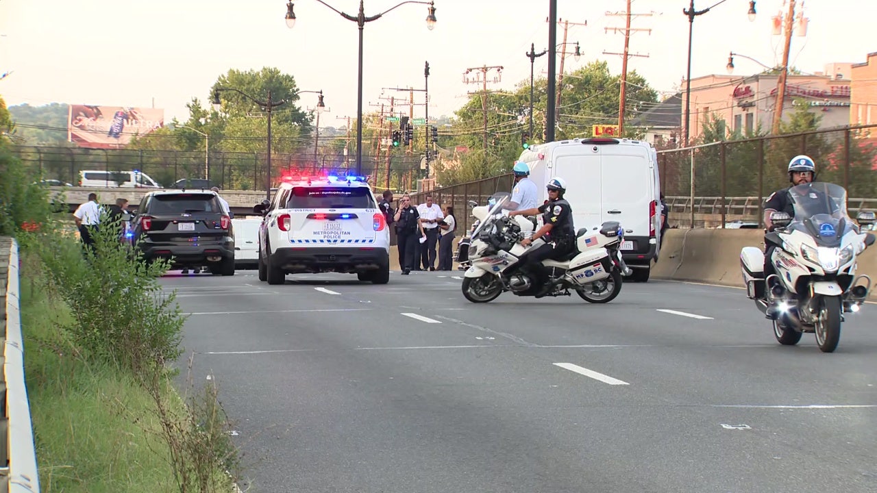 Officials in the Washington area mourn the death of a police officer who was killed when a shot went off from the weapon he was trying to retrieve