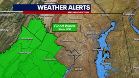 Severe thunderstorm, flash flood warnings issued for DC area