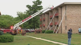 2-alarm fire at Montgomery County apartment complex displaces 6 families