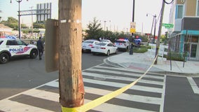 DC police officer shot while recovering gun from storm drain