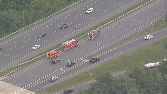 Vehicle fire closes portion of I-370 in Montgomery County