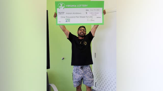 Virginia father gifts his son $1 million lottery ticket as wedding gift