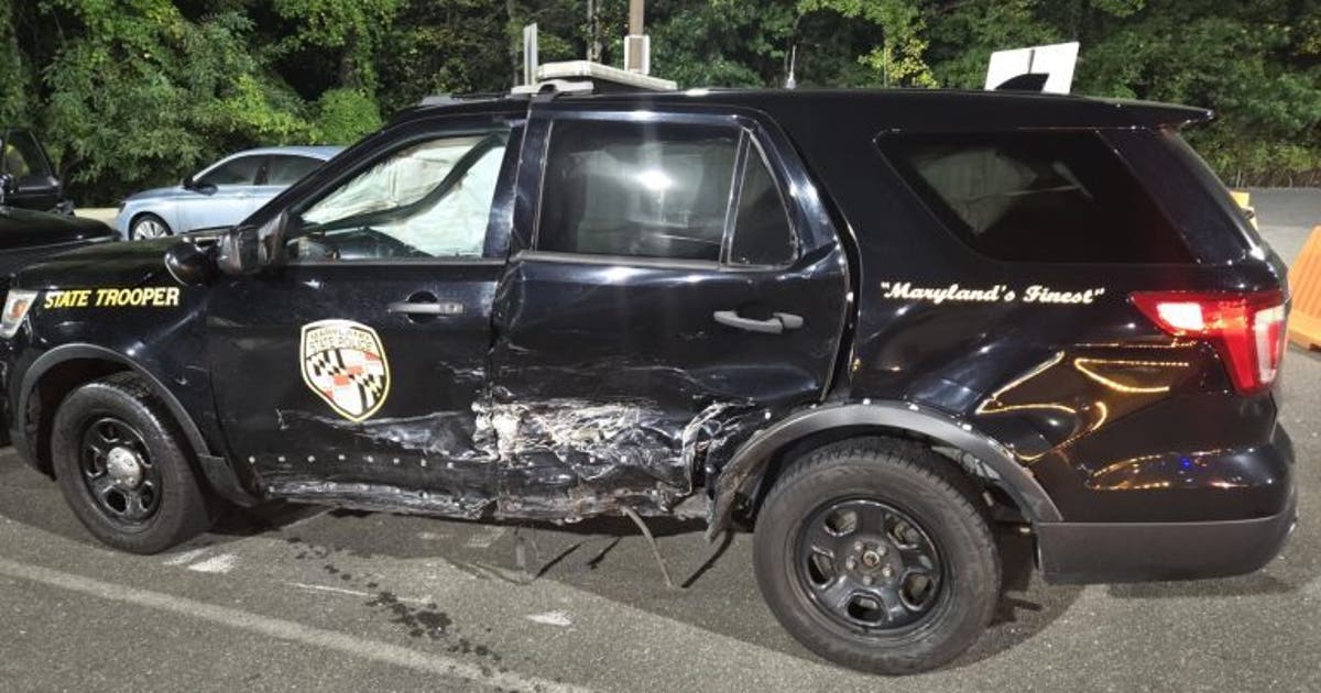 Suspected DUI driver crashes into 2 patrol cars and Montgomery County ...