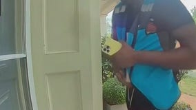 Woodbridge residents warned after fake Amazon driver caught on camera stealing packages