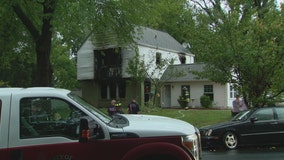 Fire damages home in Manassas City, occupants escape through 2nd floor window