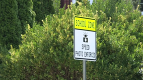 Speed cameras now issuing $100 fines in Arlington school zones