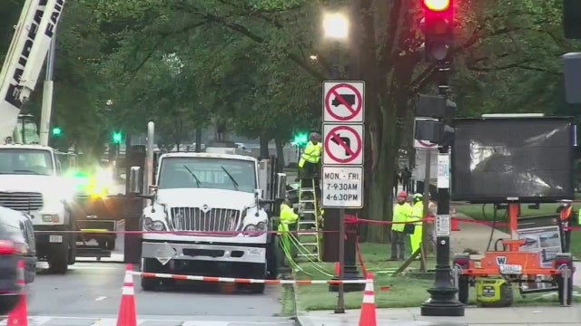 Levee test to close some roads in downtown DC Wednesday