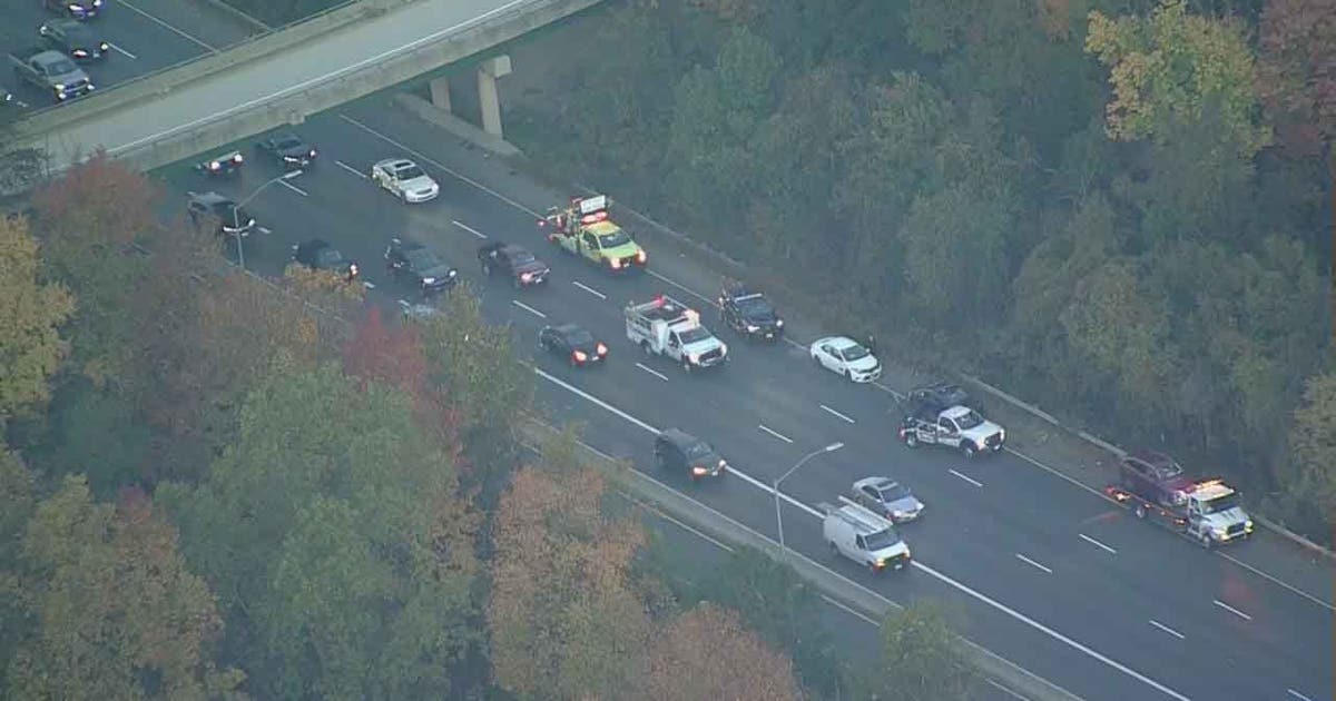 Multiple collisions slow traffic on 495 in College Park | FOX 5 DC