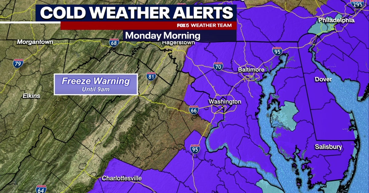 Warm temperatures return to DC region for weekend and into next week ...