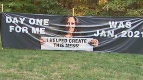 Kamala Harris sign booby-trapped with shotgun shells raises safety concerns in Virginia