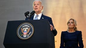 Biden marks anniversary of Oct 7 attack with candle-lighting ceremony