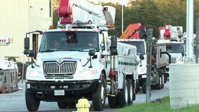 DC area crews head south for disaster relief as Hurricane Milton nears Florida