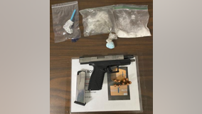 2 suspects arrested in possession of suspected cocaine, fentanyl pills, and handgun in Maryland: police