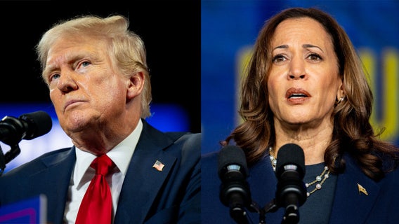 WATCH: Harris and Trump both campaign in battleground Pennsylvania on Monday