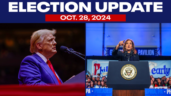 2024 election update: Trump heads to Atlanta, Harris in Michigan, latest polls