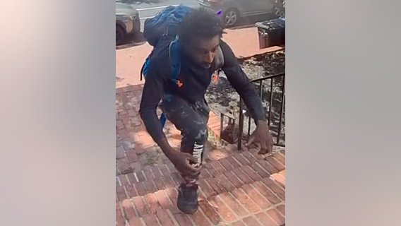 Porch pirate captured on surveillance camera in Northeast DC
