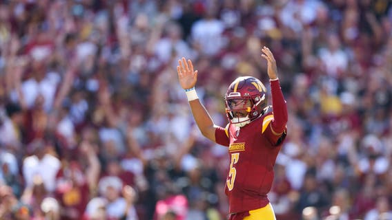 Jayden Daniels out for Sunday’s game against Las Vegas Raiders