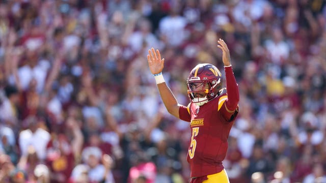 Jayden Daniels out for Sunday’s game against Las Vegas Raiders