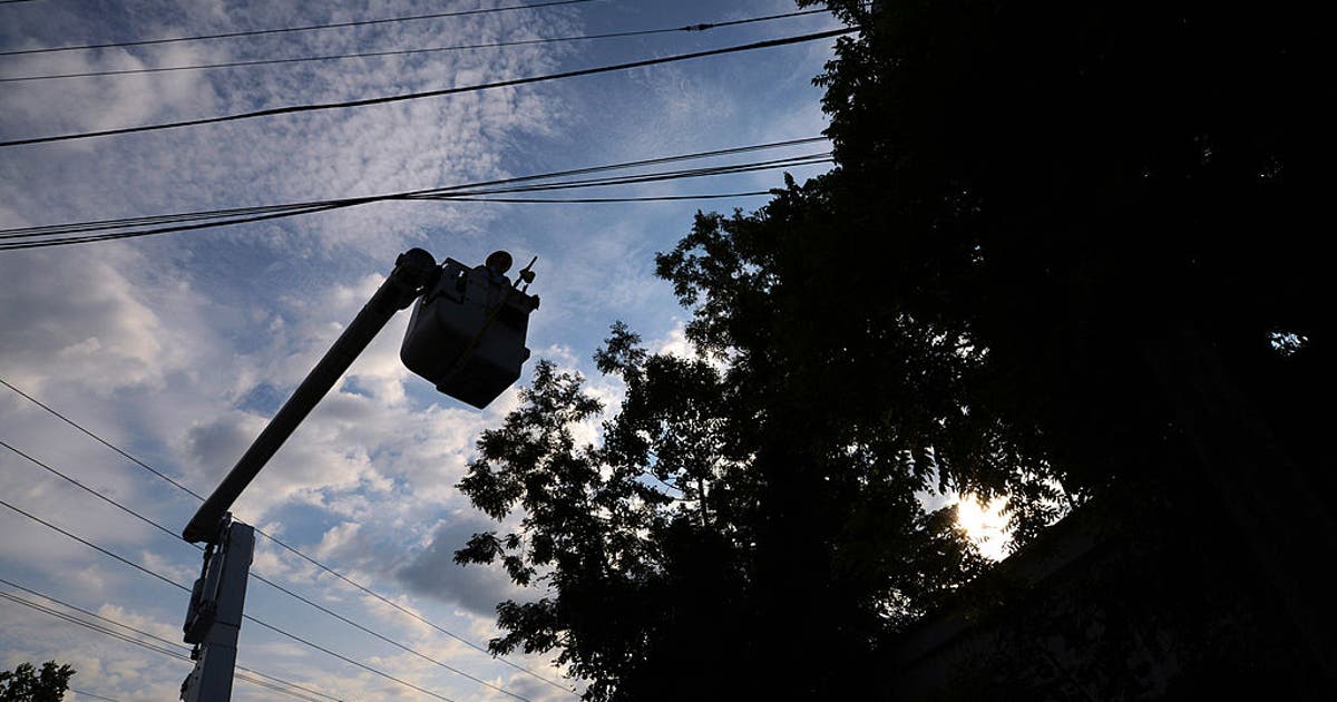 Power crews work to restore outages after heavy storms move across DMV ...