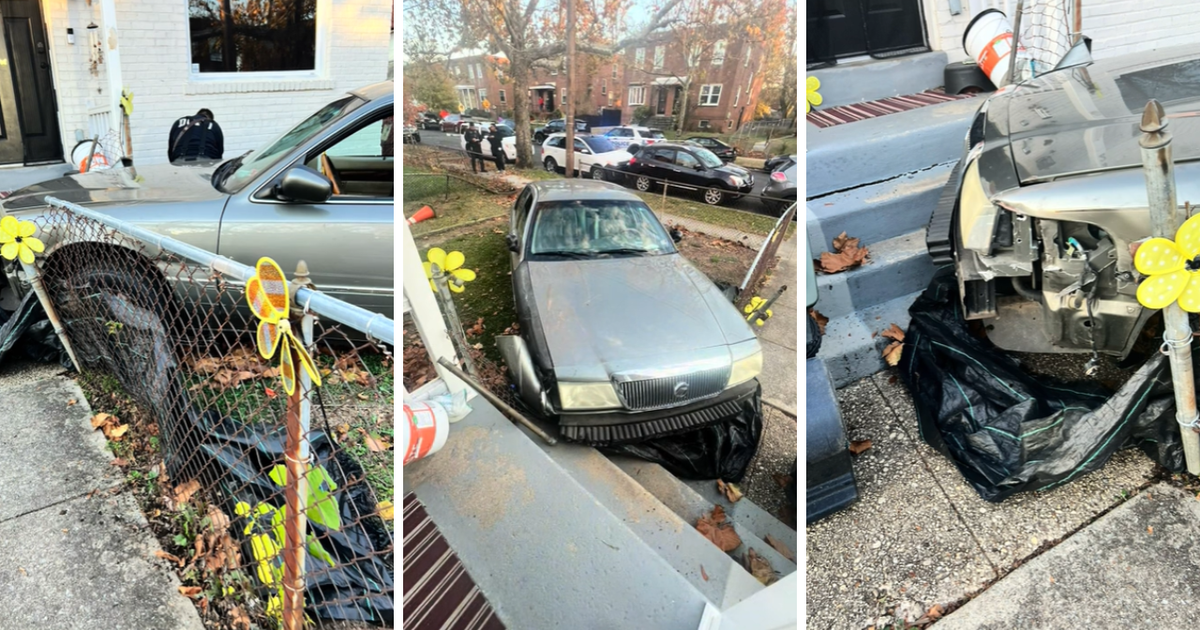 Viral video shows neighborhood mechanic crashing into DC home | FOX 5 DC