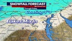 Winter storm warning: DC flurries possible; heavier snow in western Maryland