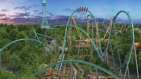 Virginia amusement park to open 'world's tallest and longest launched wing' roller coaster