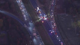 Crash causes morning delays in Ashburn